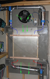 clothes dryer heat recovery heat exchanger