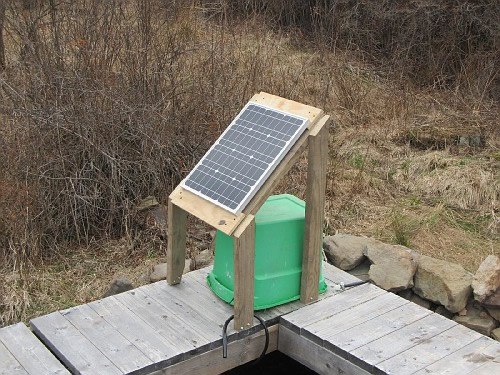solar powered carden pump