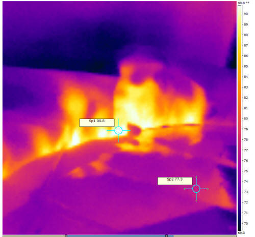 tank thermal image