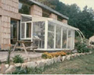 Doug's solar greenhouse