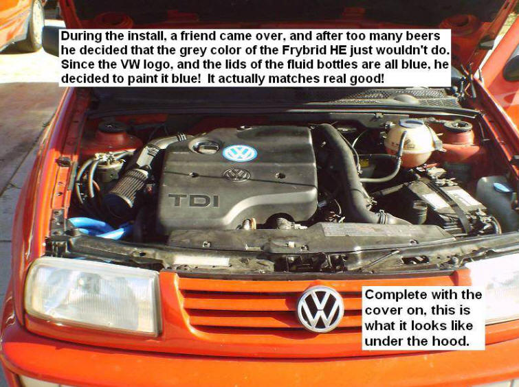 Converting VW Jetta to run on straight vegetable oil (WVO)