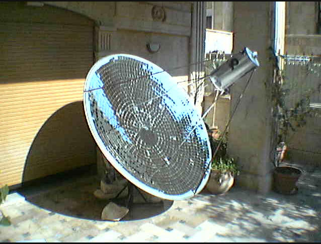 stored heat solar cooker