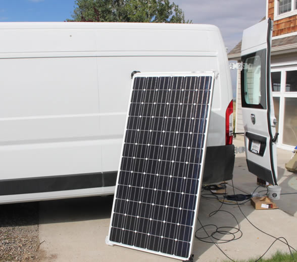 PV panel for RV