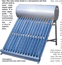 thermalstar vac tube water heater