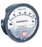 Dwyer Magnehelic gage to measure differential pressures 