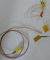 Various types of thermocouple junction end styles